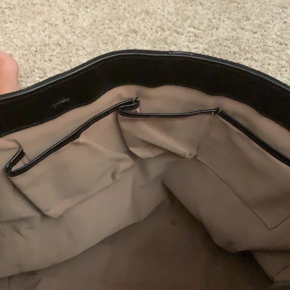 Trina Turk Suede and Patent Leather tote - Picture 7 of 7